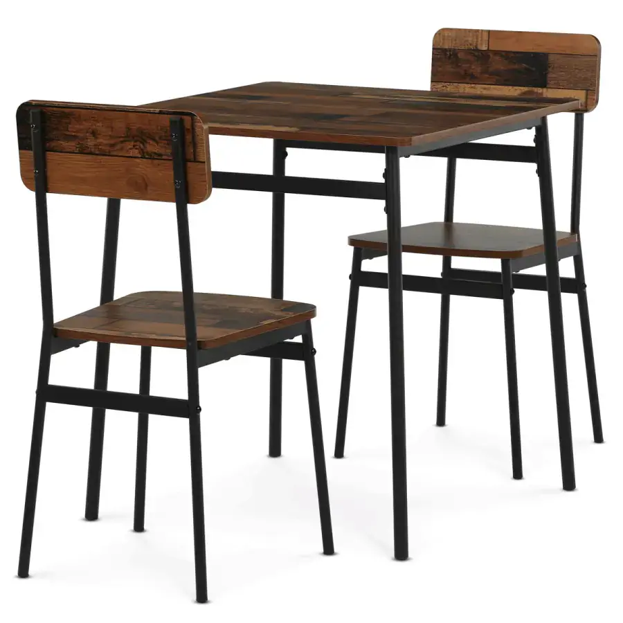 Autronic Jídelní set AUT-O2121 OLW2 - old wood