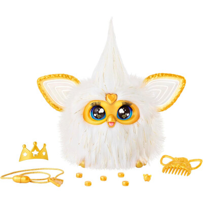 Plyšový interaktivní Furby Gold Glam