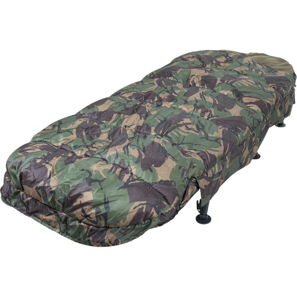 Wychwood Lehátko + spací pytel Riot Tactical Compact 6 Leg Sleep System