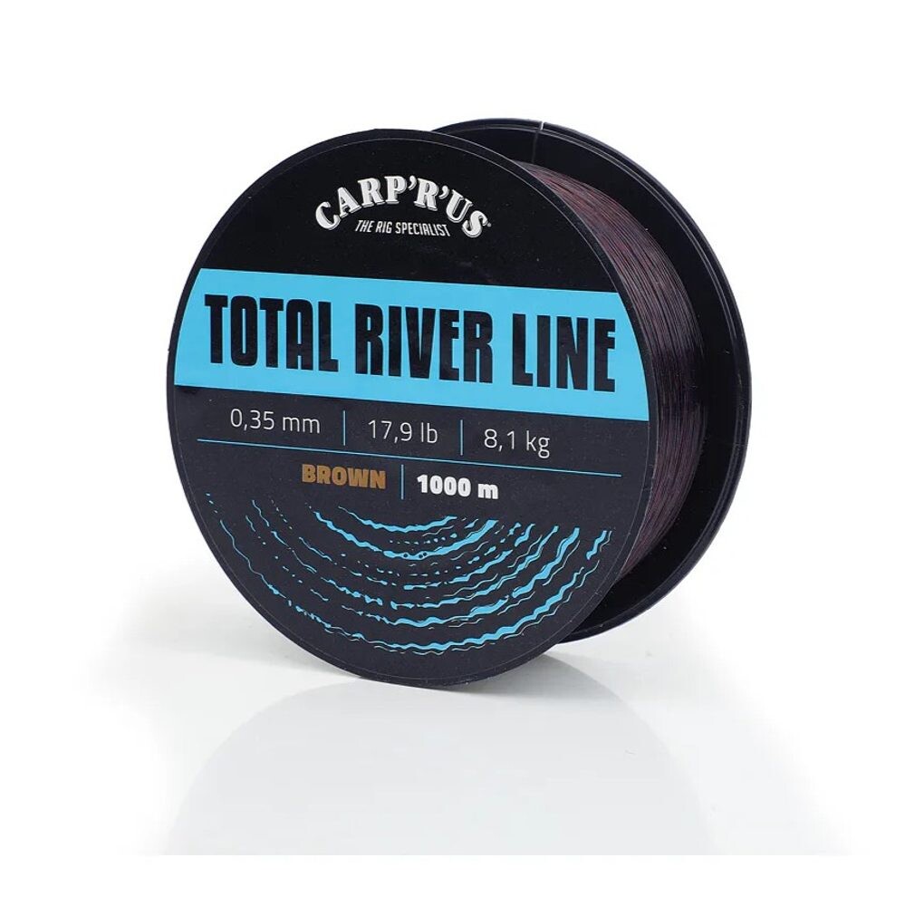 Carp'R'Us Vlasec Total River Line Brown - 0,35mm 8,1kg 1000m