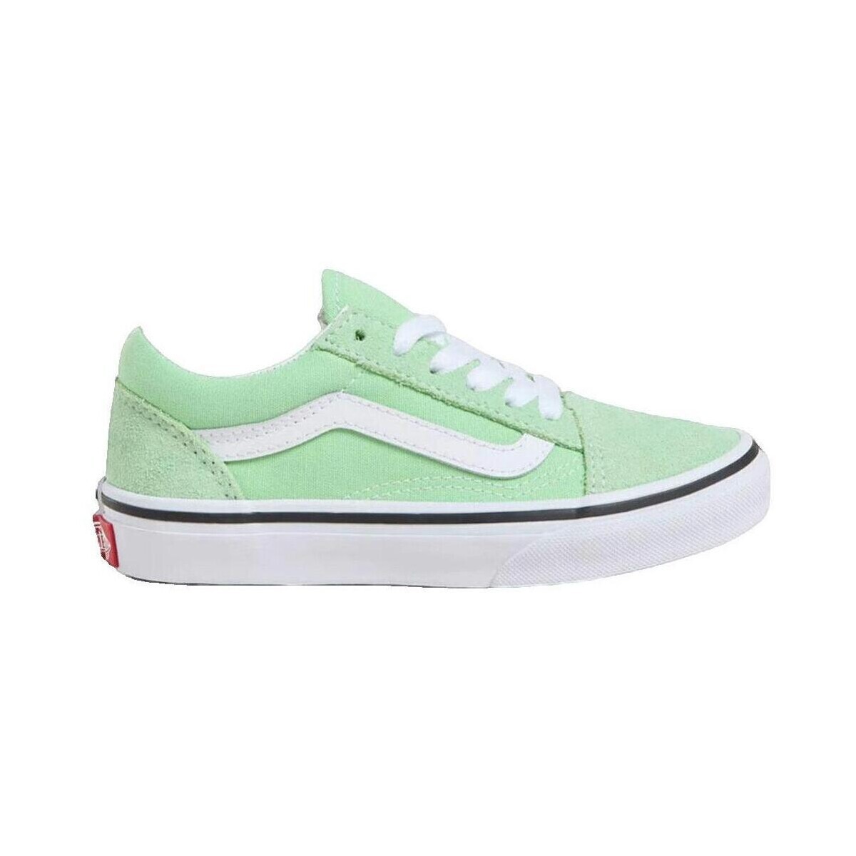 Vans  Baskets basses  Old Skool vert  Zelená