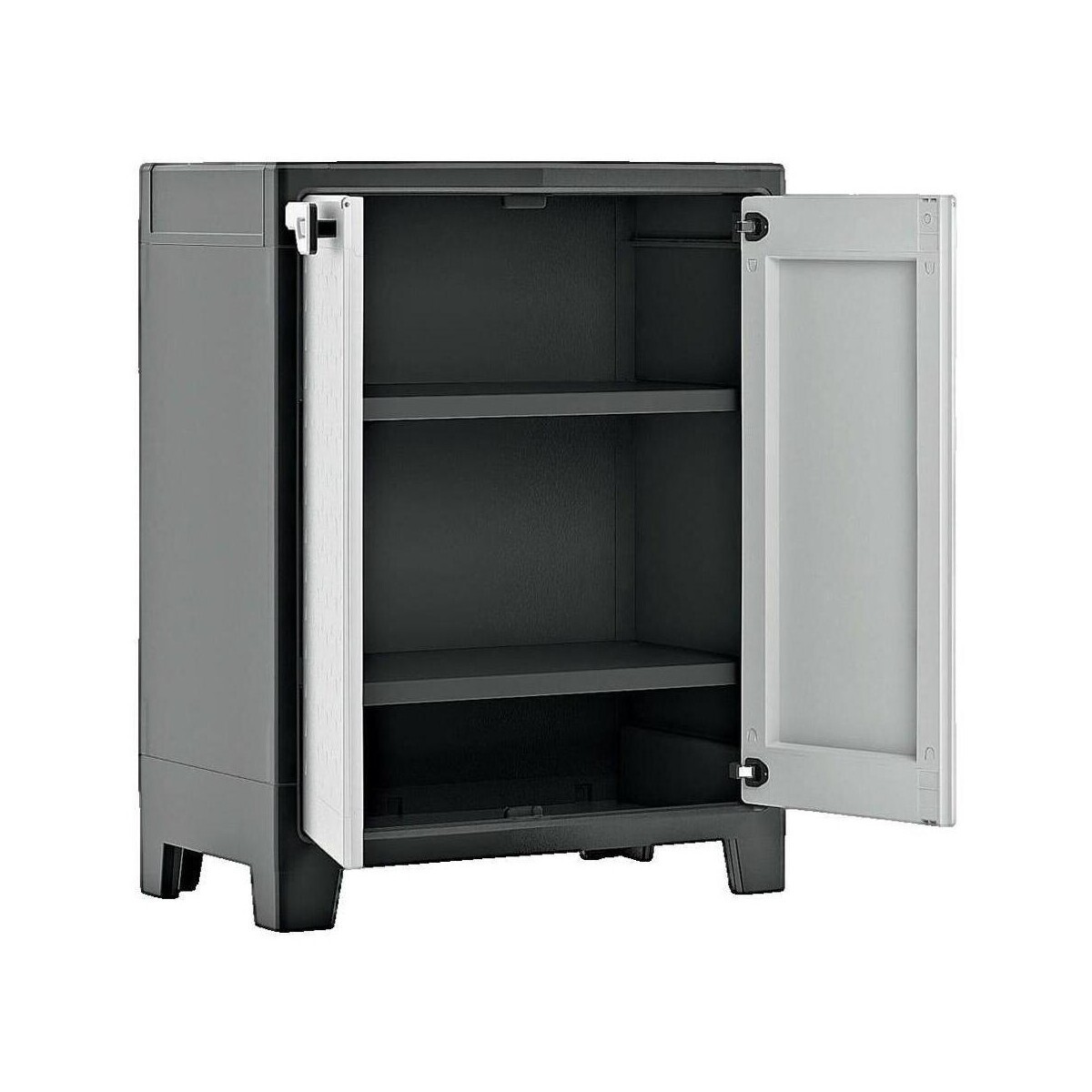 Keter  Armoire de rangement  Titan basse noire  Černá
