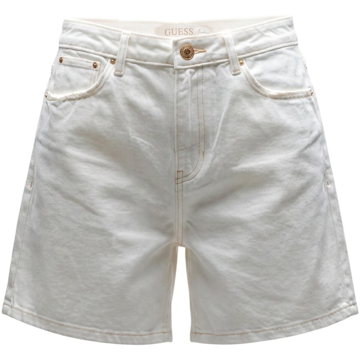 Guess  SUPER RELAXED SHORT W6GD1A D0704  Bílá