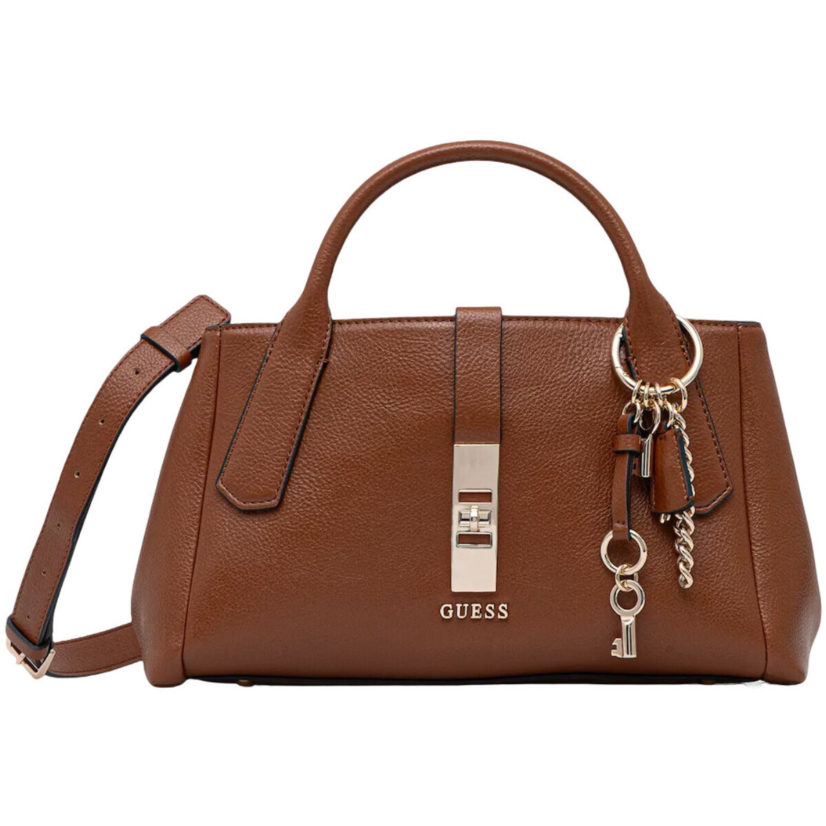 Guess  BROOKE HIGH SOCIETY SATCHEL HWBG98 97060  Hnědá