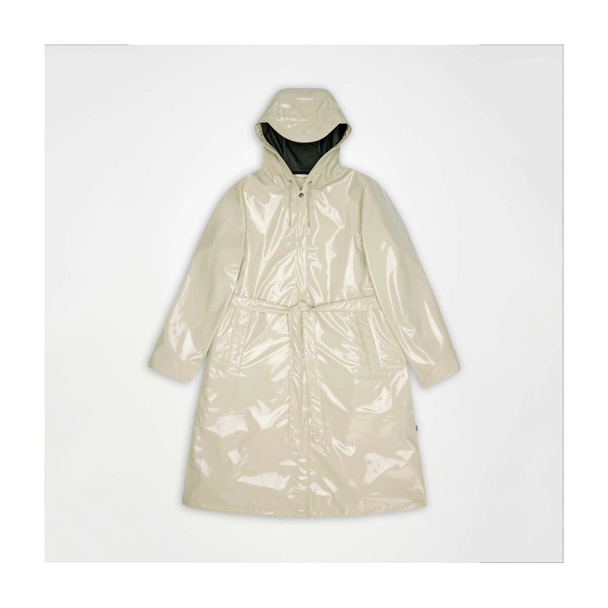 Rains  A Line Longer W Jacket W3  Hnědá