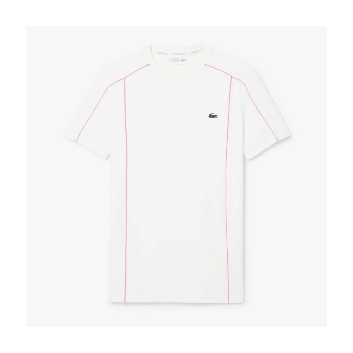 Lacoste  Th0269 Tee  Bílá