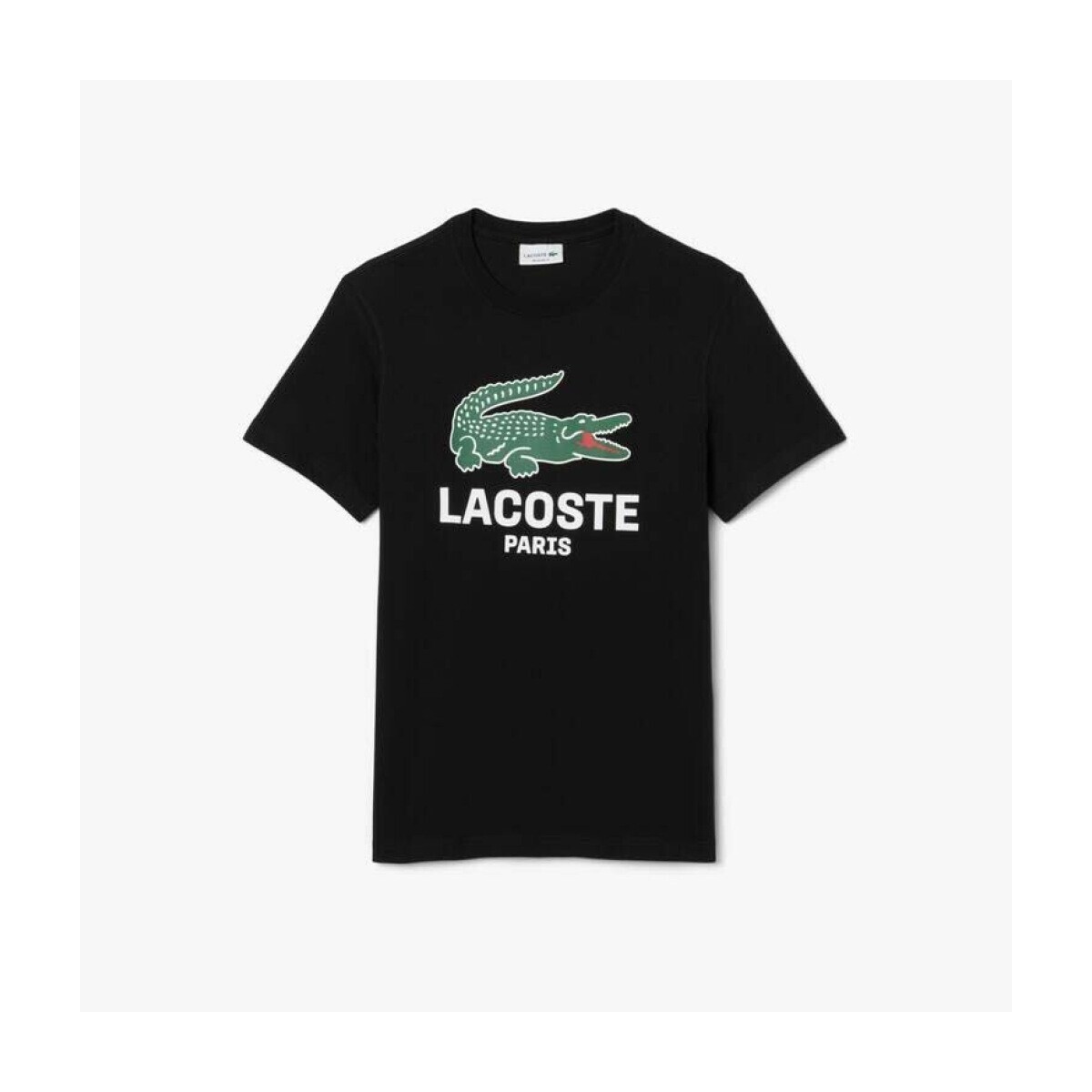 Lacoste  Tee Shirt Turtle Neck  Černá