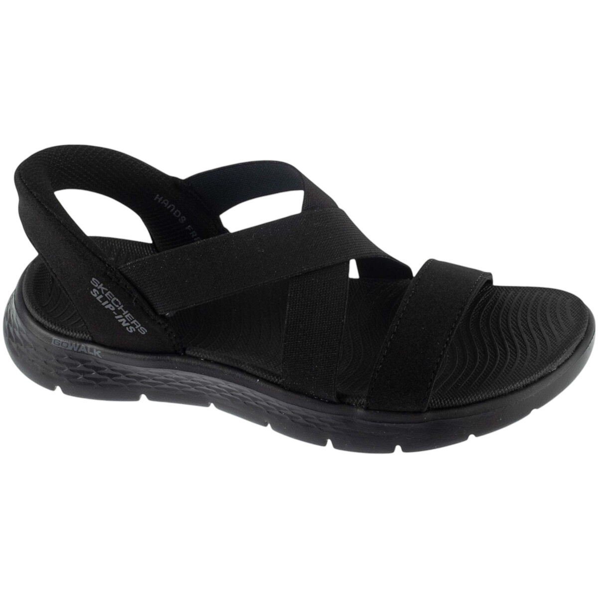 Skechers  Slip-Ins: Go Walk Flex Sandal - Glimmer Up  Černá