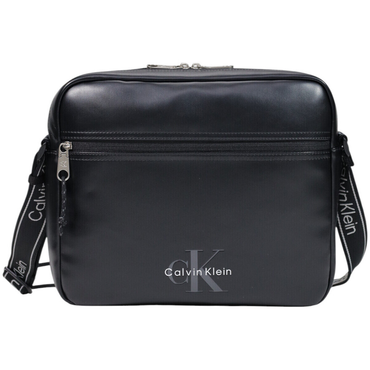 Calvin Klein Jeans  BOLD LOGO WEBBING LAPTOP FLIGHT LV04D3442G  Černá