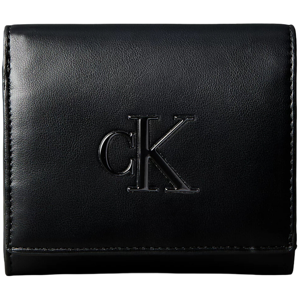 Calvin Klein Jeans  BOLD CK MEDIUM BIFOLD LV04F1156G  Černá