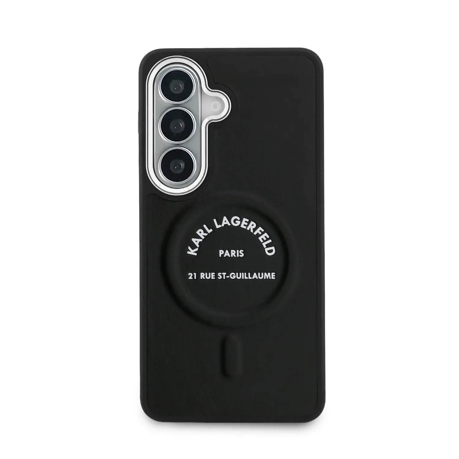 Zadní kryt Karl Lagerfeld PU RSG Logo Magnetic pro Samsung Galaxy S26+, černá