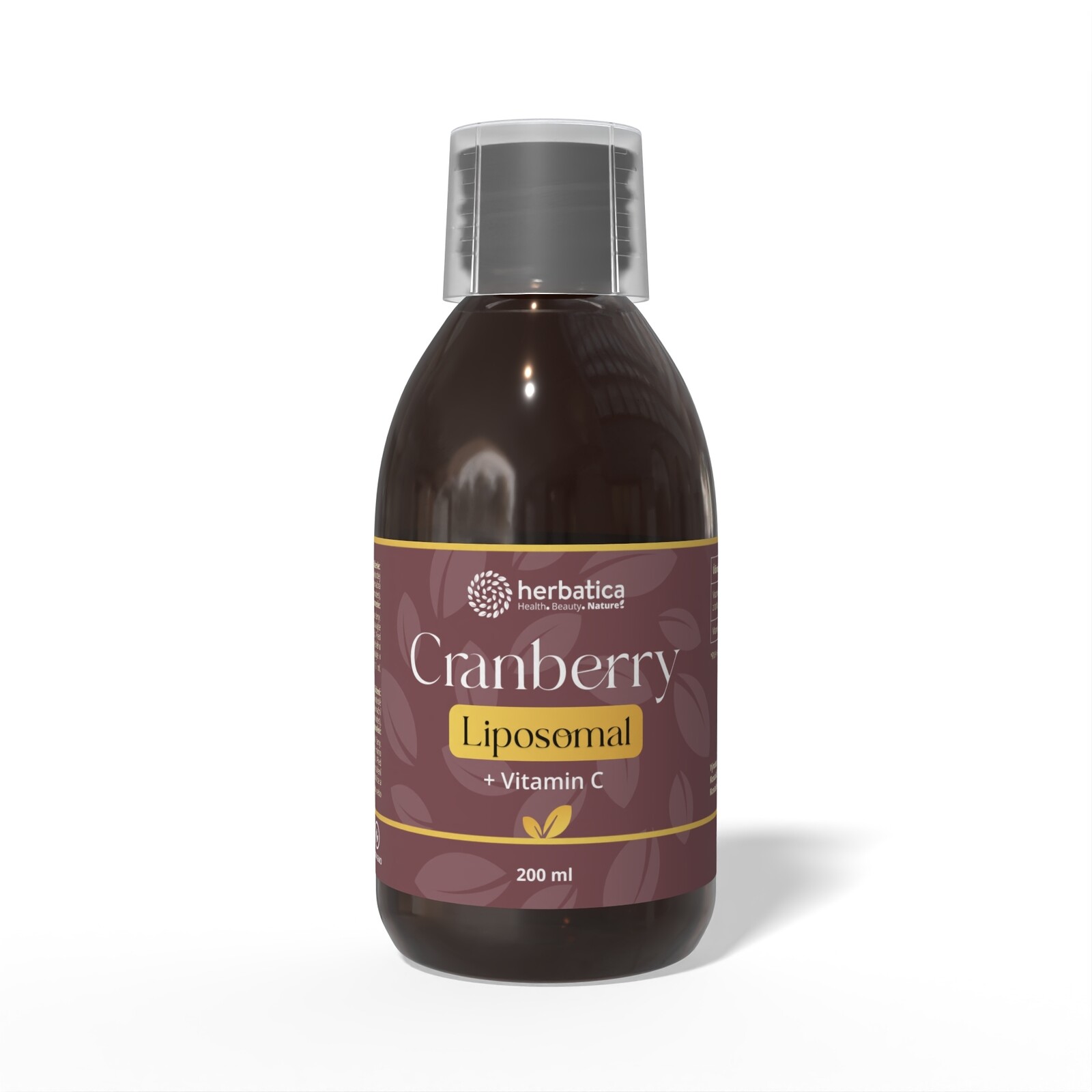 Lipozomální Brusinka Extract + Vitamín C - 200 ml - Herbatica