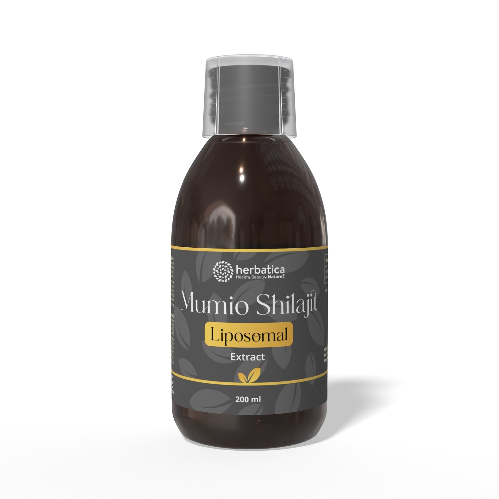 Lipozomální Shilajit Mumio Extrakt - 200 ml - Herbatica