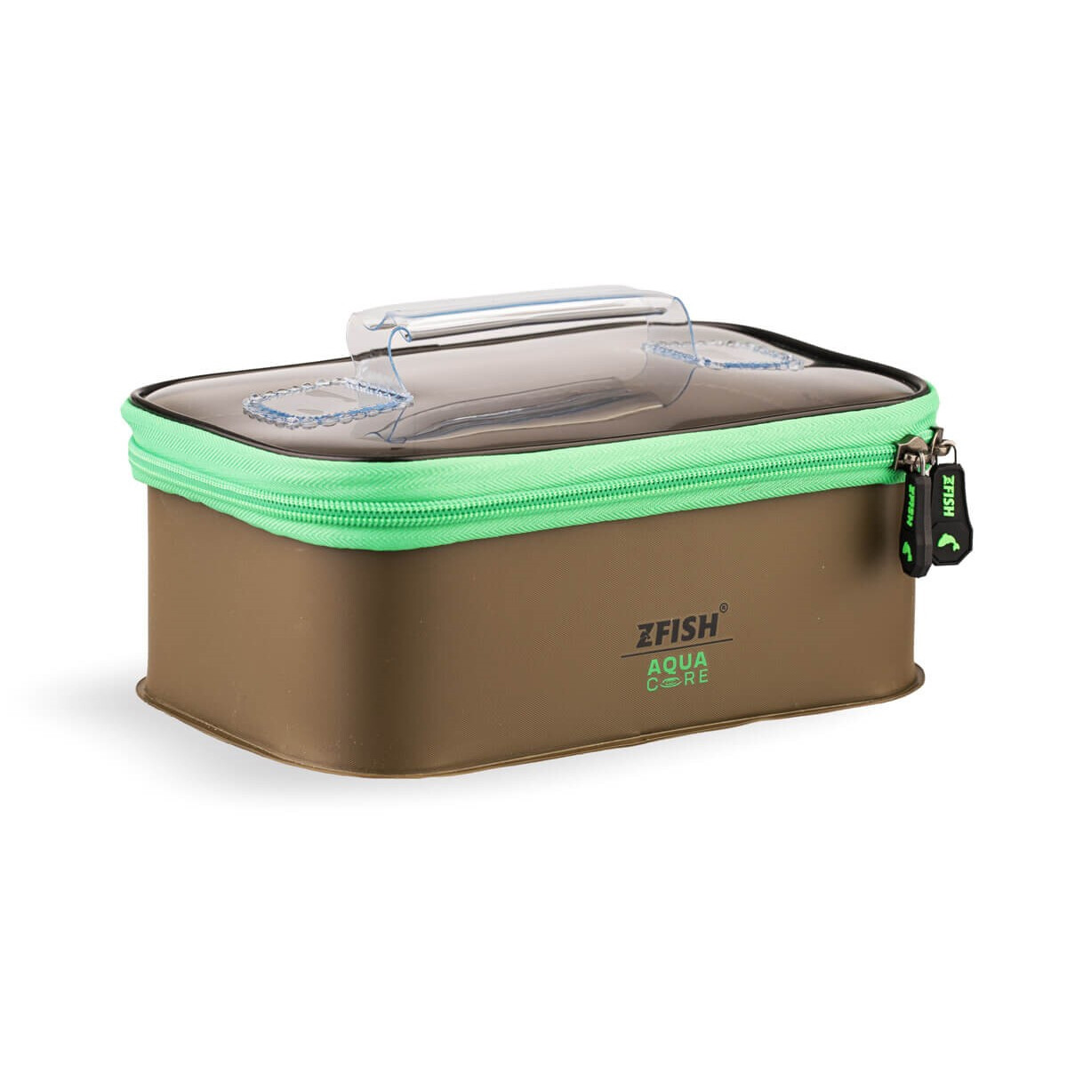 Pouzdro ZFish Box Aquacore EVA Case M - olivové-zelené