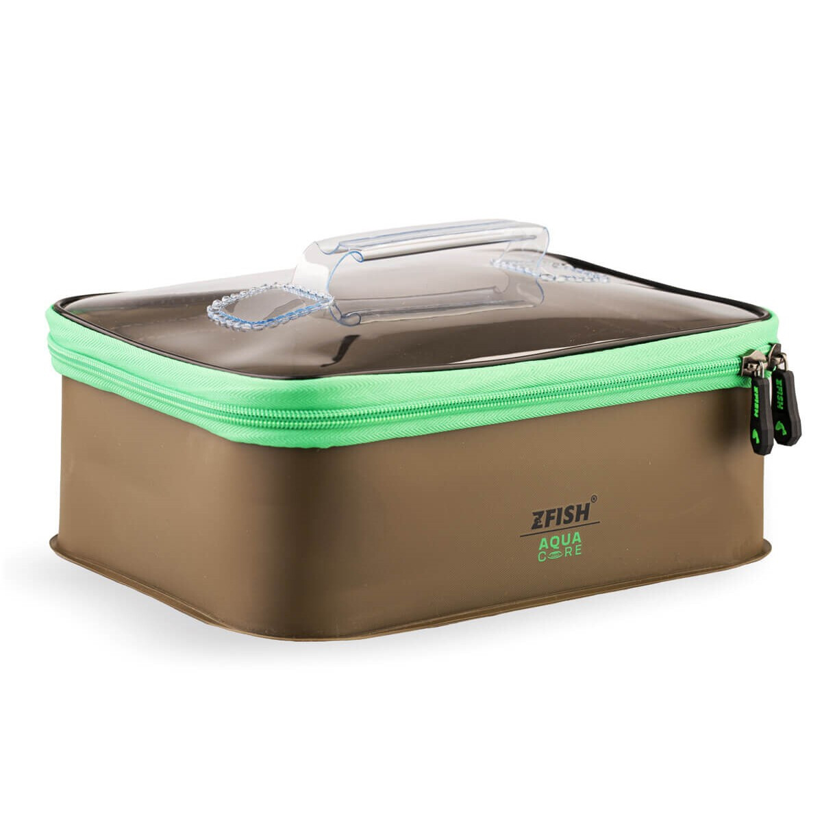 Pouzdro ZFish Box Aquacore EVA Case L - olivové-zelené