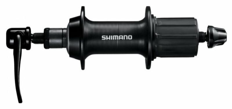Shimano náboj Tourney FH-TX800AZAL 36d, zadní, stříbrný 8 - 10 speed