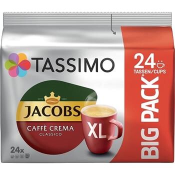 Tassimo Jacobs Caffé Crema Classico XL 24 ks
