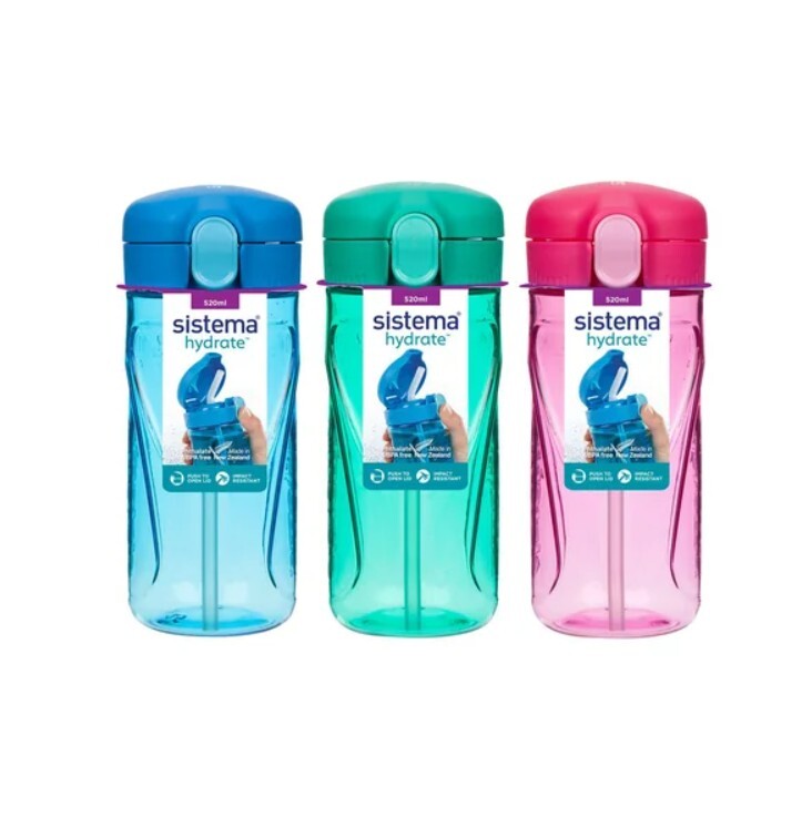 Sistema Láhev s brčkem Hydrate Quick Flip Top 520 ml Mix