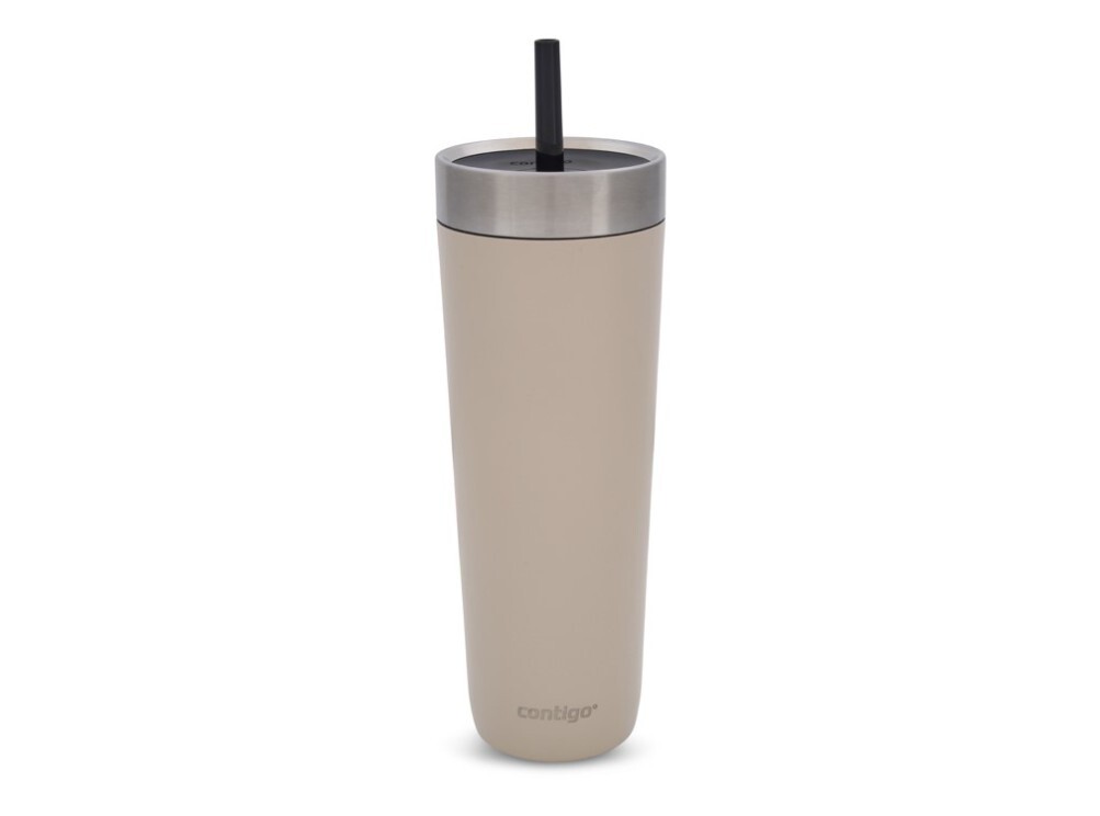 Contigo Termohrnek Luxe Spillproof Tumbler - Světle hnědá 720 ml