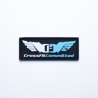 Workout Nášivka se suchým zipem CrossFit Commited logo WOR553