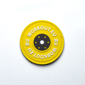 Workout Bumper 15 kg - nášivka se suchým zipem WOR555