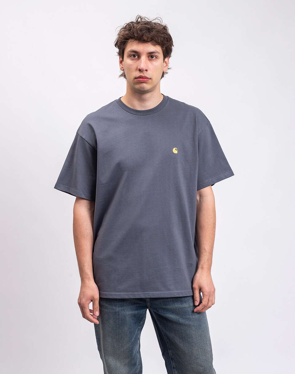 Carhartt WIP S/S Chase T-Shirt Styx/Gold S