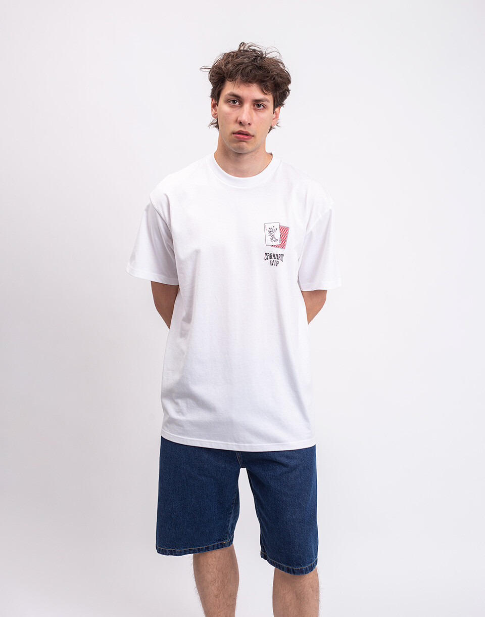 Carhartt WIP S/S Playing Cards T-Shirt White M