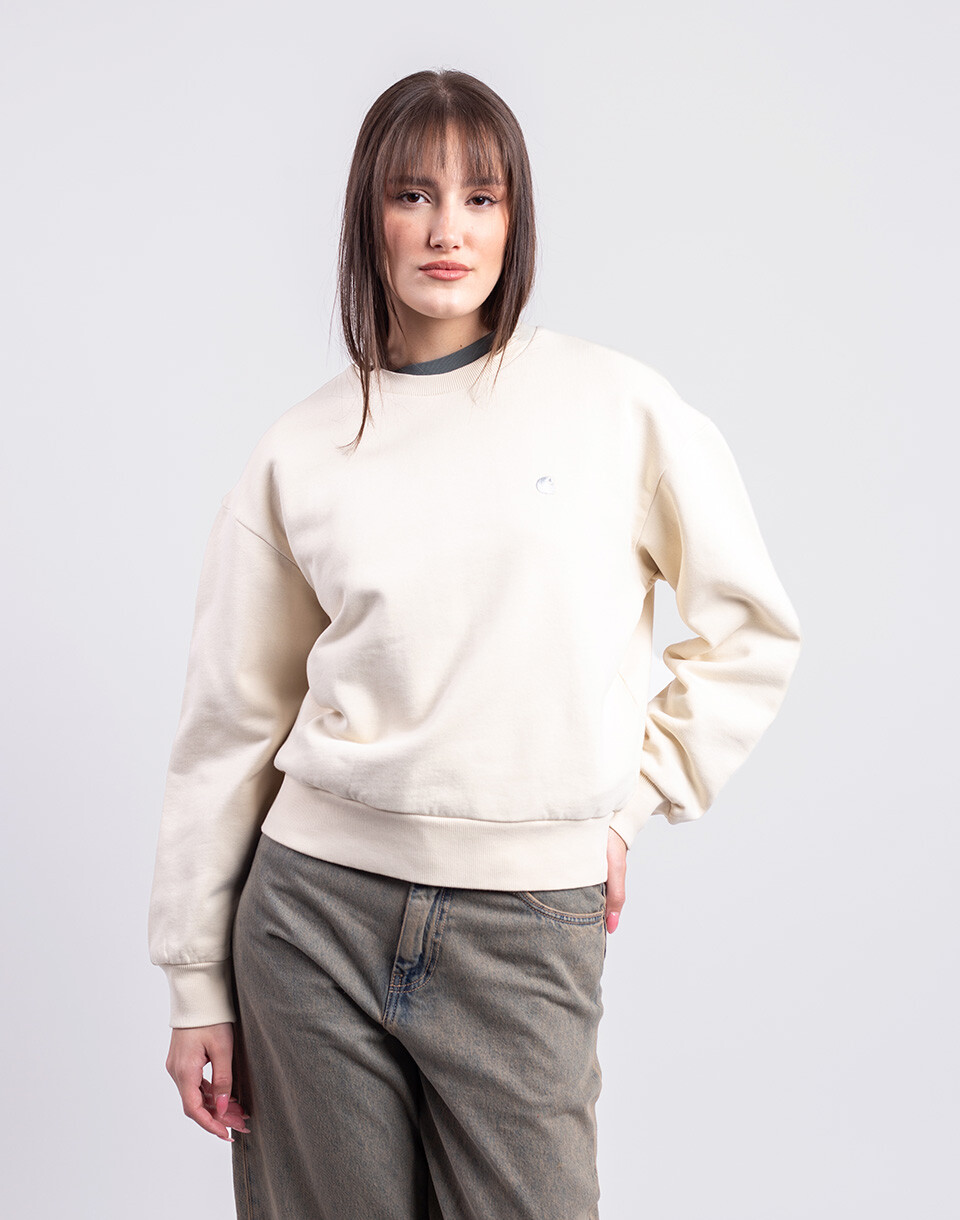 Carhartt WIP W' Casey Sweatshirt Cinnerus/Silver XS
