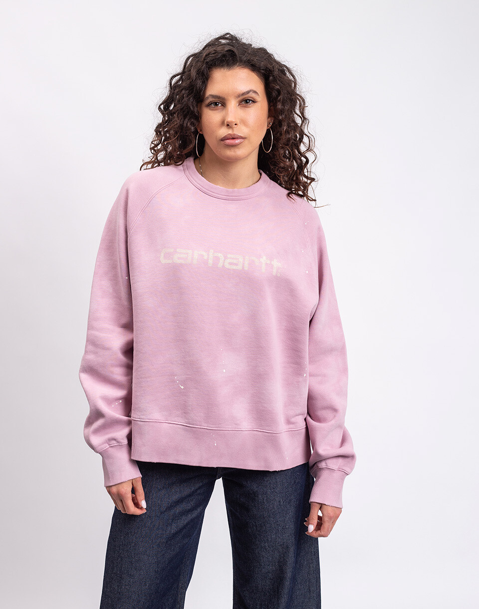 Carhartt WIP W' Painter Sweat Hortensia destroy wash XS