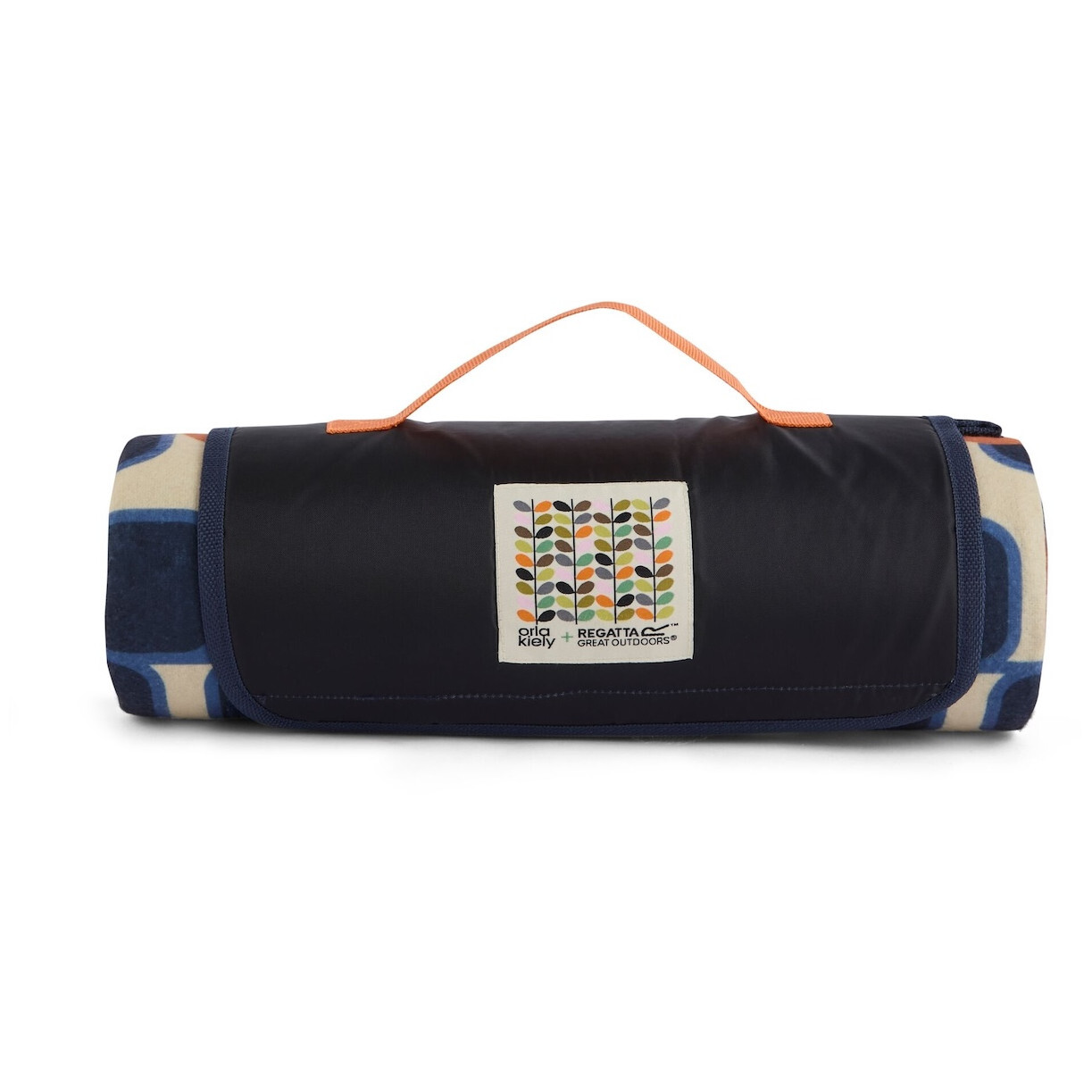 Pikniková deka Regatta Orla Kiely Printed Picnic Blanket Barva: modrá/oranžová