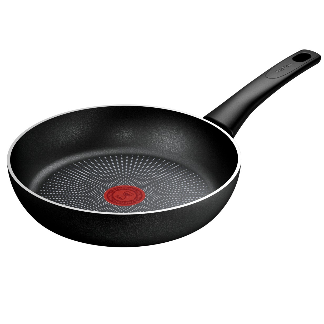 Nepřilnavá pánev FORCE C2920453 24 cm, černá, hliník, Tefal