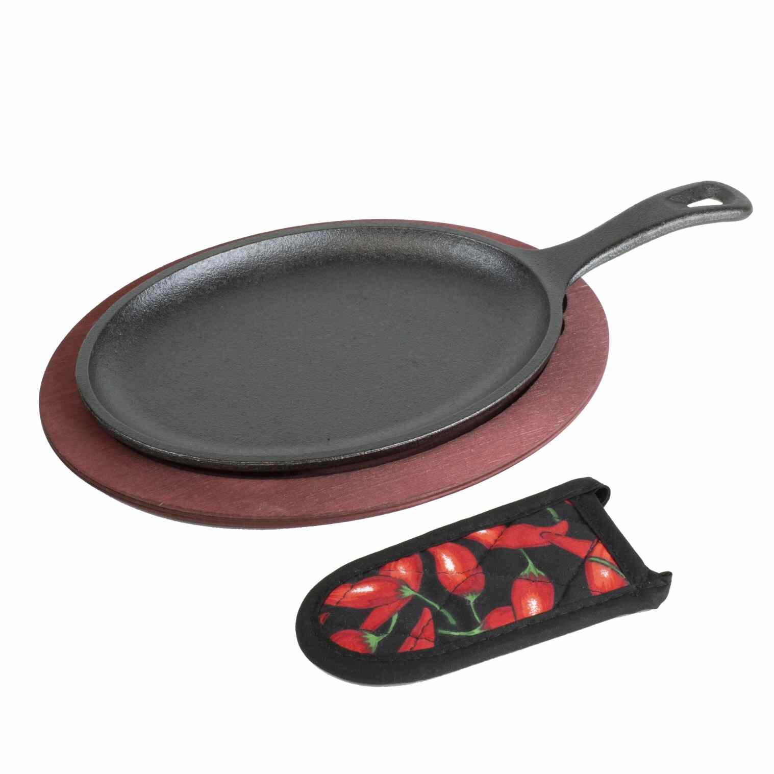 Pánev na smažení 23 cm, litina, Lodge