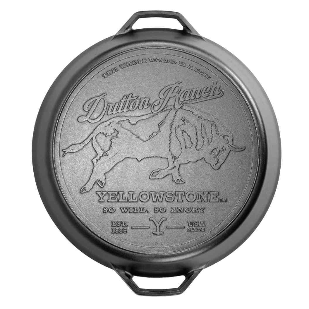 Servírovací pánev YELLOWSTONE 43 cm, litina, Lodge