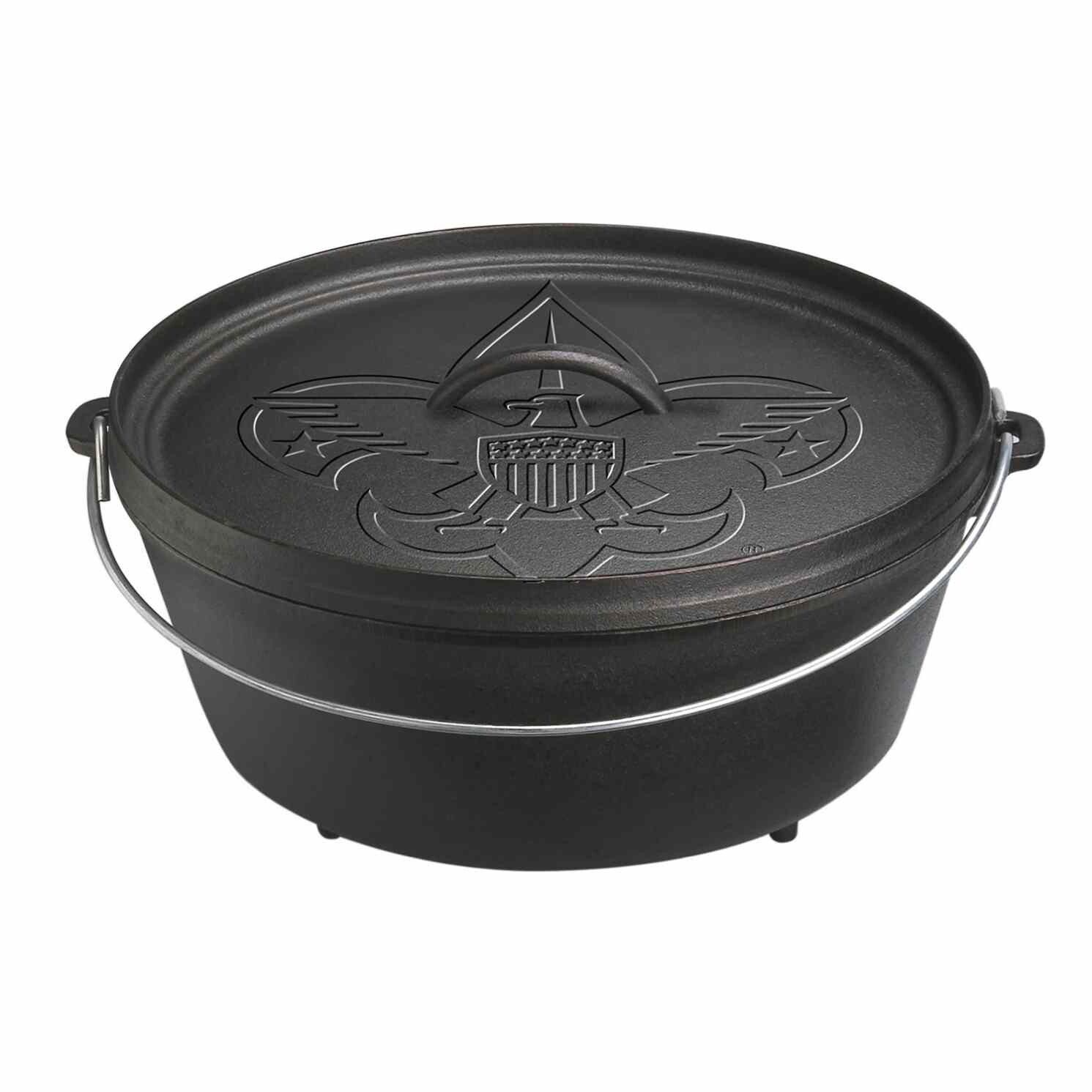 Kotlík BOY SCOUT 5,7 l, litina, Lodge