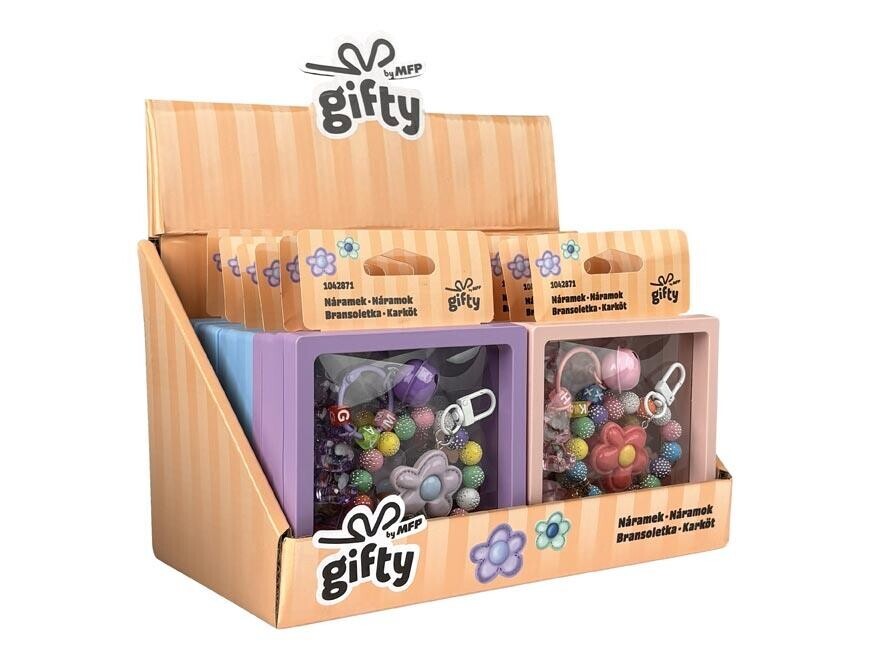 MFP 1042871 Gifty - náramek na gumičce v rámečku