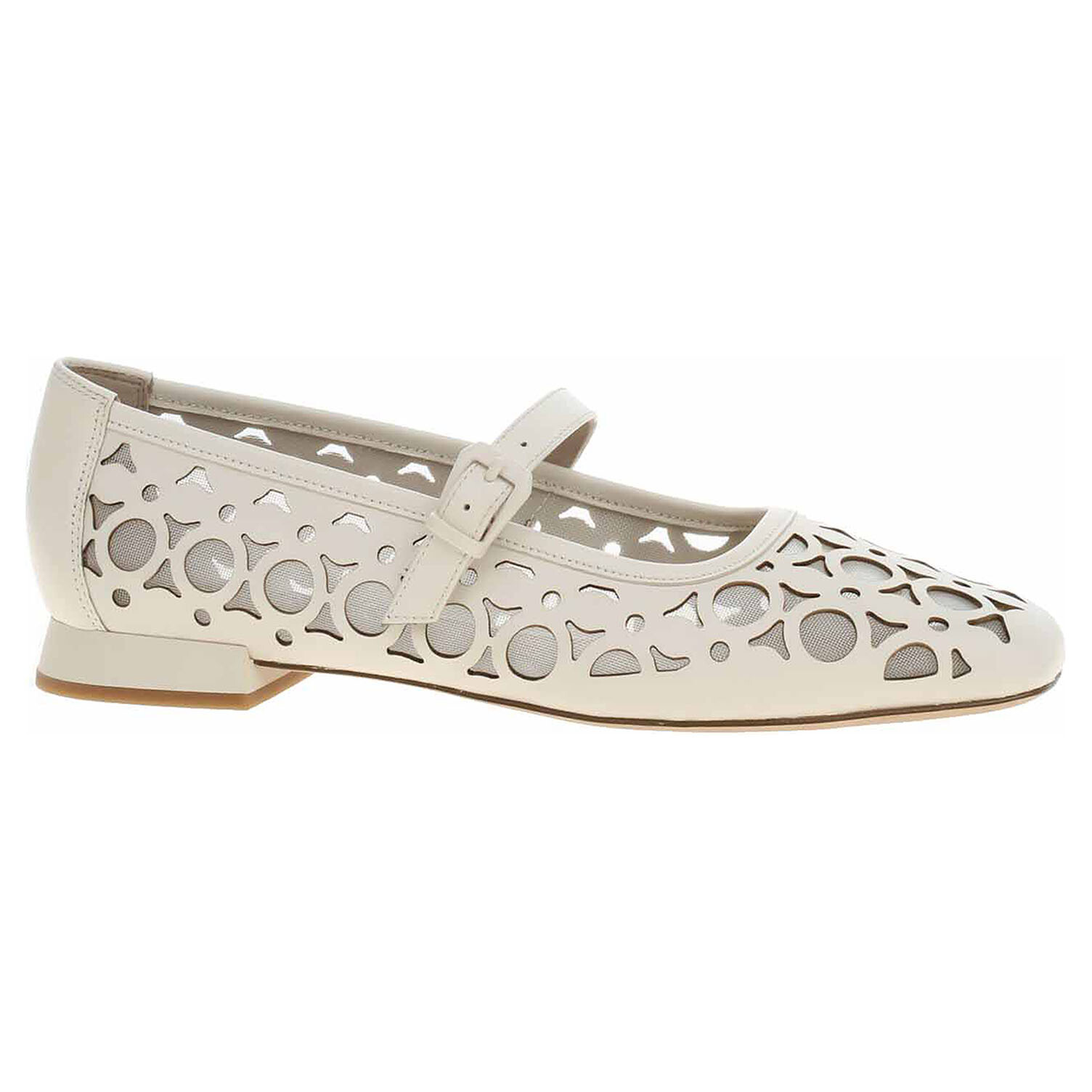 Ecco Dámské baleriny Caprice 9-22511-46 vanilla comb 23301235