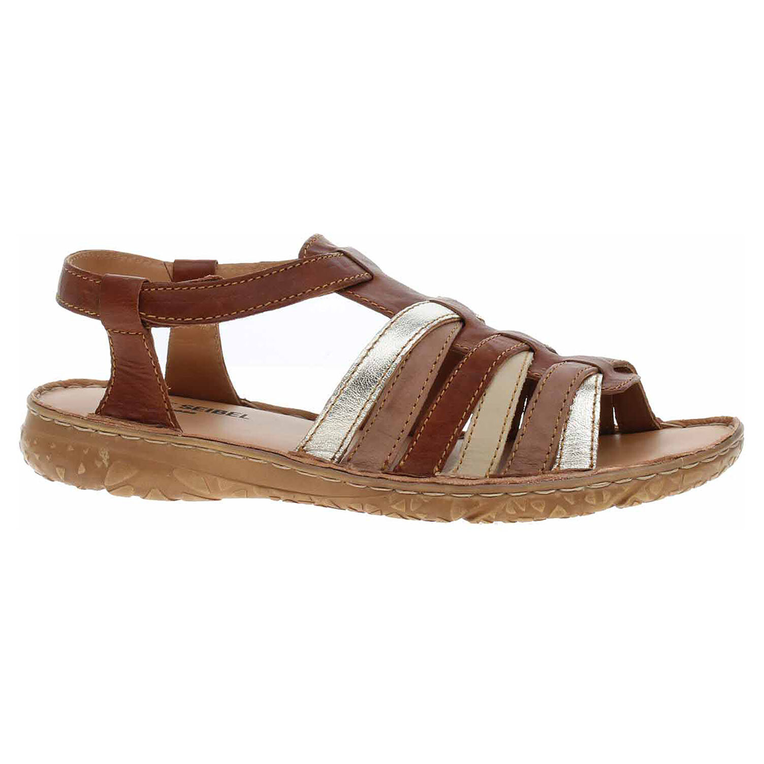 Ecco Dámské sandály Josef Seibel 74102 159352 castagne-multi 23802092