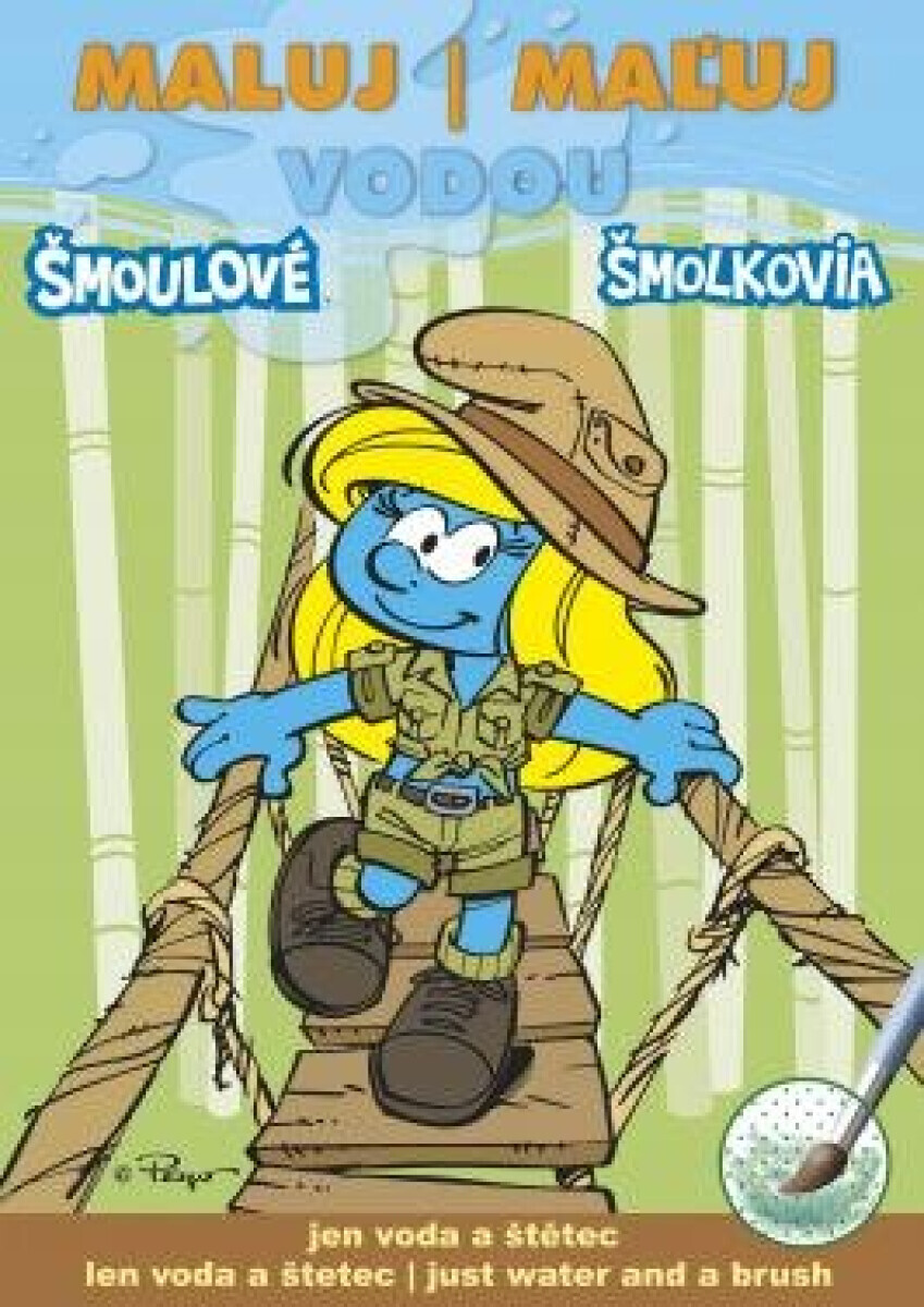 Šmoulové 3 - Maluj vodou A5