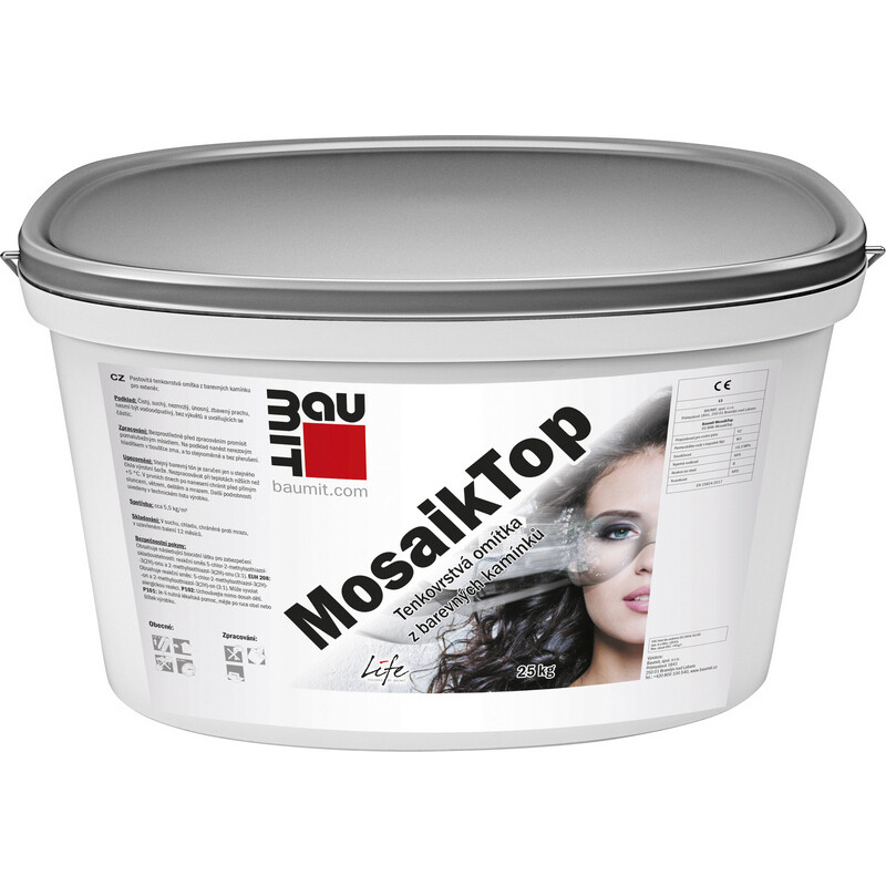 Omítka dekorativní Baumit MosaikTop Natural Line 2 mm 25 kg