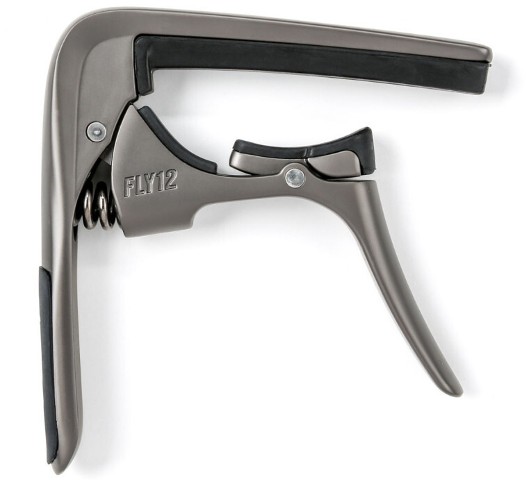 Dunlop 66CGM TRIGGER FLY CAPO 12 STRING - GUN METAL