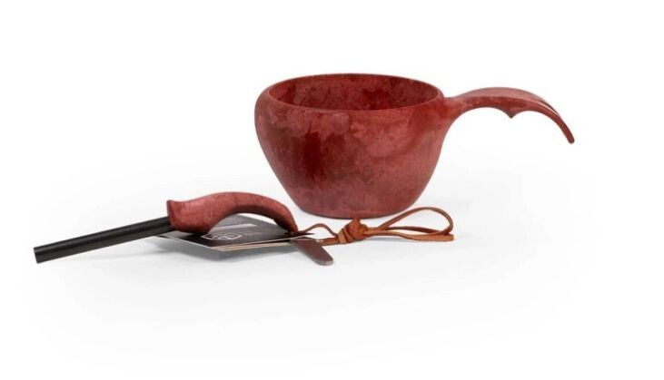 Kupilka 21 + Firesteel 8 Set - Cranberry (RED) 6430014974921