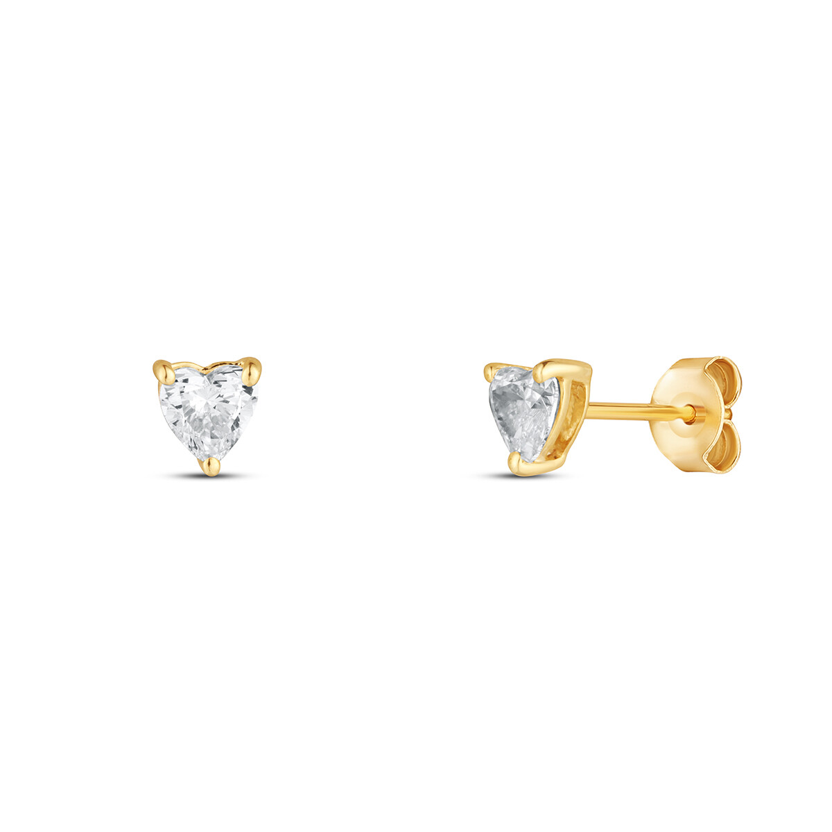 Náušnice s laboratorními diamanty 63L-166-3050PU 1.00g
