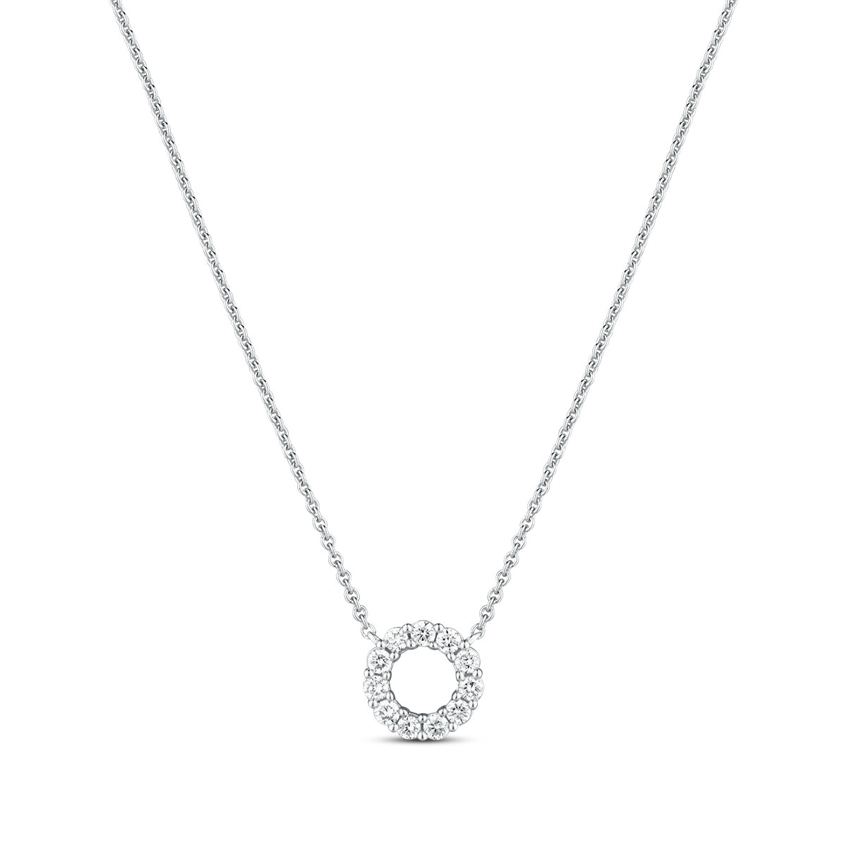 Náhrdelník s laboratorními diamanty 17L-165-199033 2.05g