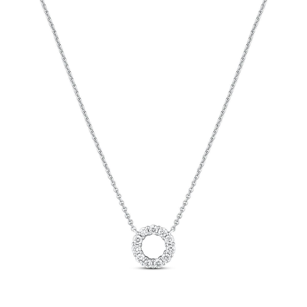 Náhrdelník s laboratorními diamanty 17L-165-199033 2.10g