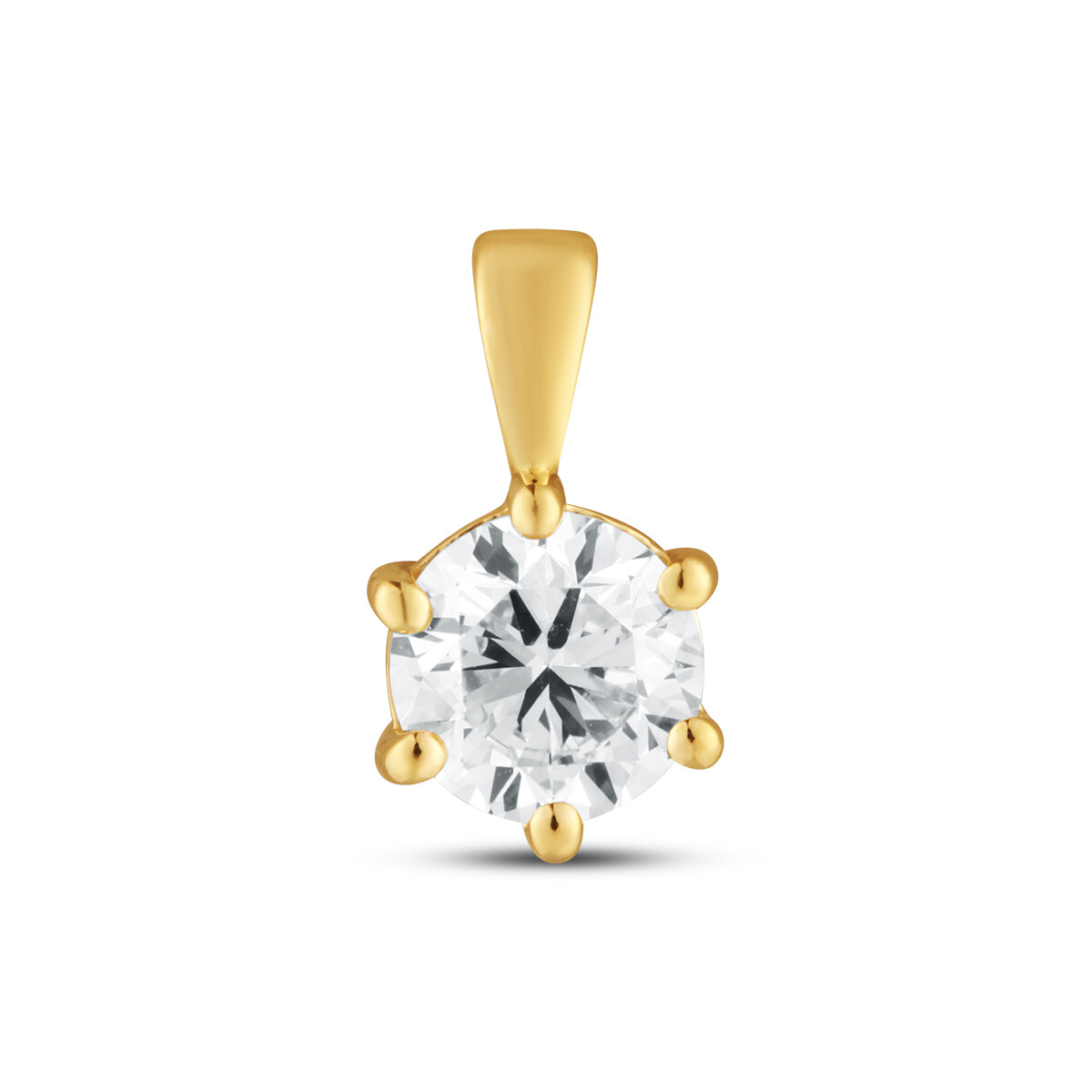 Přívěsky s laboratorními diamanty 64L-166-607000 0.60g