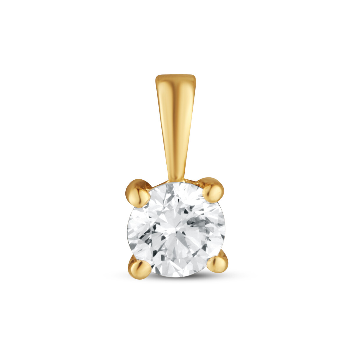 Přívěsky s laboratorními diamanty 64L-166-402000 0.23g
