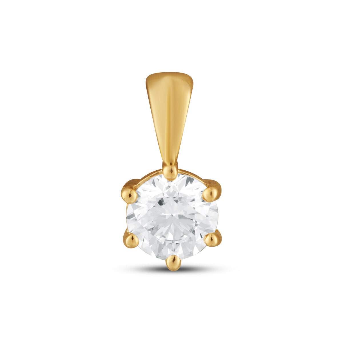 Přívěsky s laboratorními diamanty 64L-166-603000 0.38g