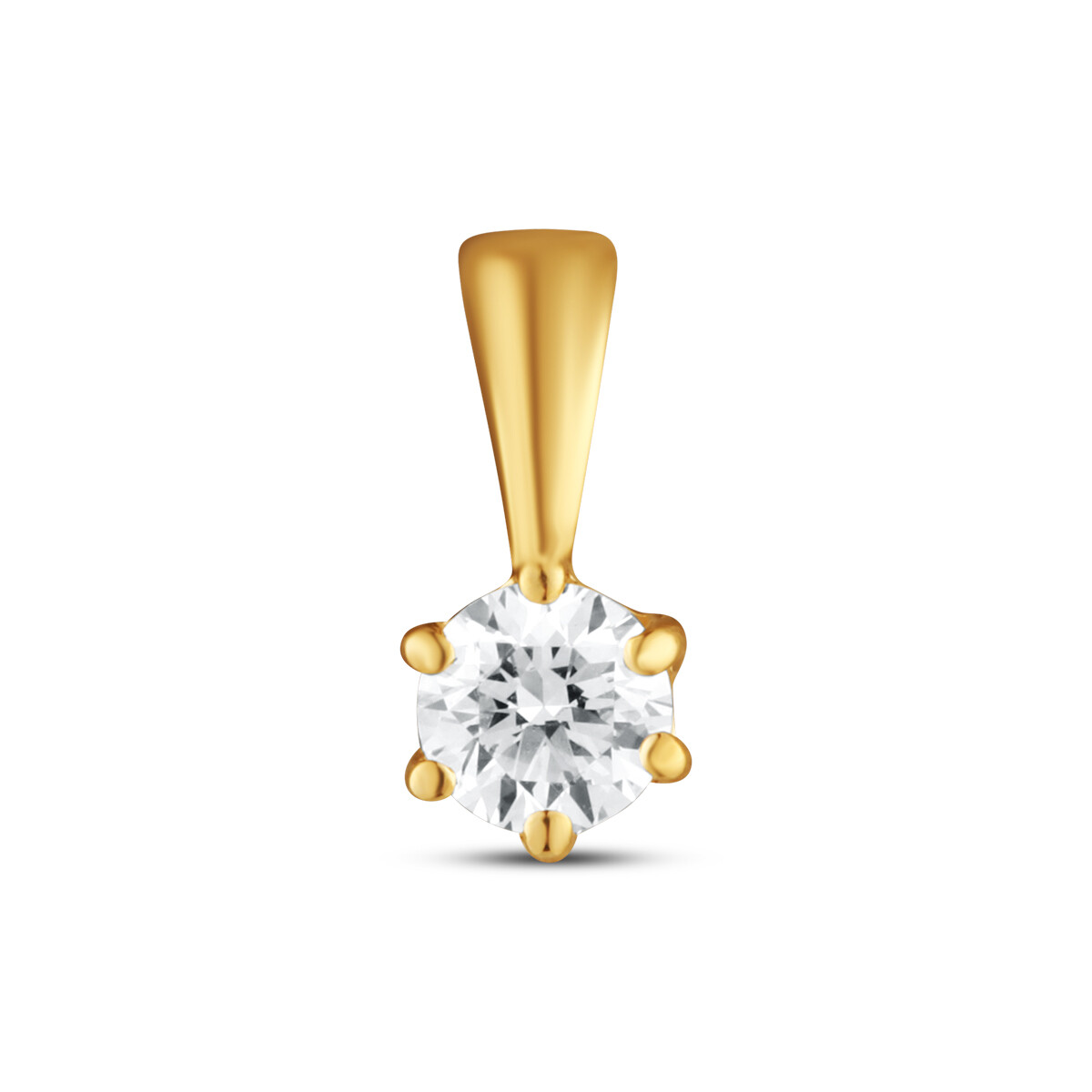 Přívěsky s laboratorními diamanty 64L-166-601500 0.20g