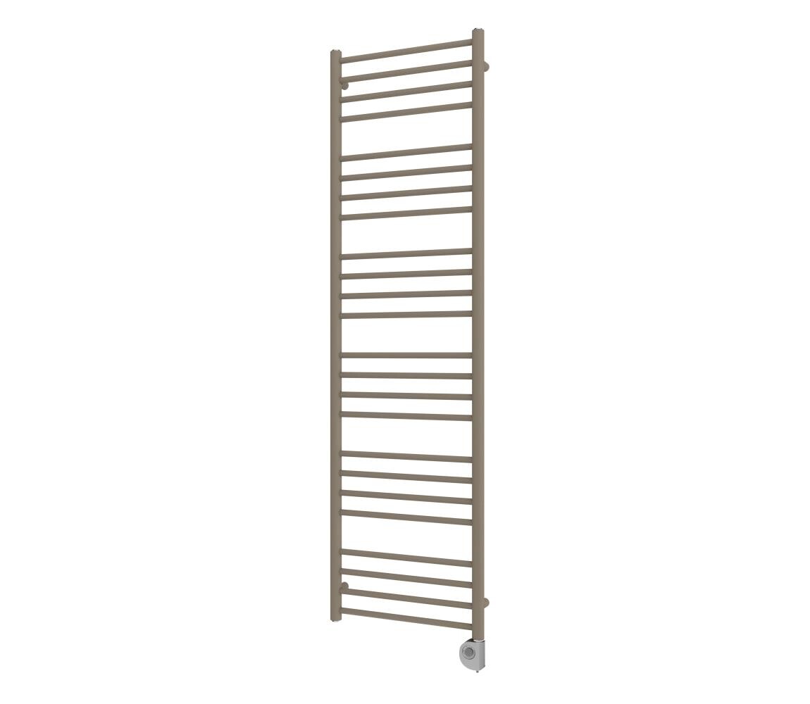 Vertaduro - Koupelnový radiátor s termostatem SIMONE 600W 174x50 cm taupe DRON17400500MKK8-8408