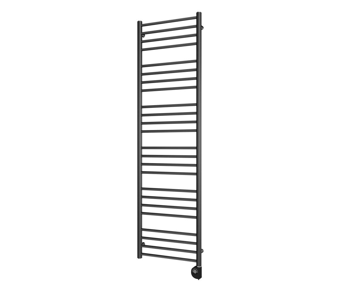 Vertaduro - Koupelnový radiátor s termostatem SIMONE 600W 174x50 cm antracit DRON17400500MK61-8408